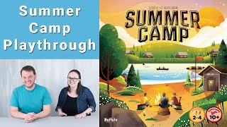 Summer Camp board game playthrough