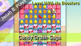 ※candyページ Candy Crush Saga Level 16916 No Boosters - YouTube