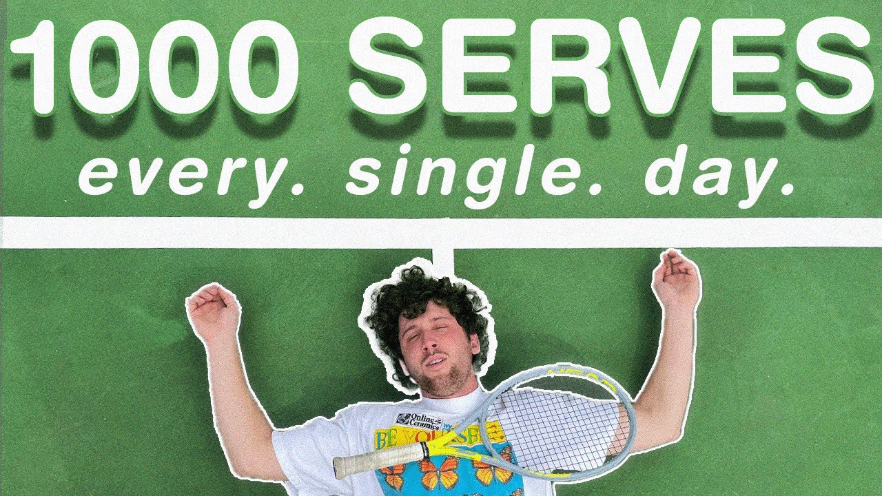 I hit 1000 SERVES Every Day For ONE WEEK!