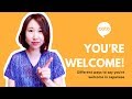 You're Welcome! - Different ways to say you're welcome in Japanese
