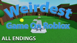 How To Get All Endings in *Weirdest Game On Roblox* All Endings