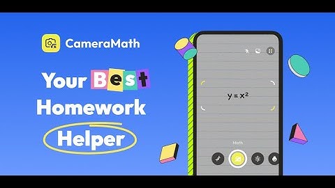 CameraMath - Homework Help | Solve Math, Physics, Chemistry and more