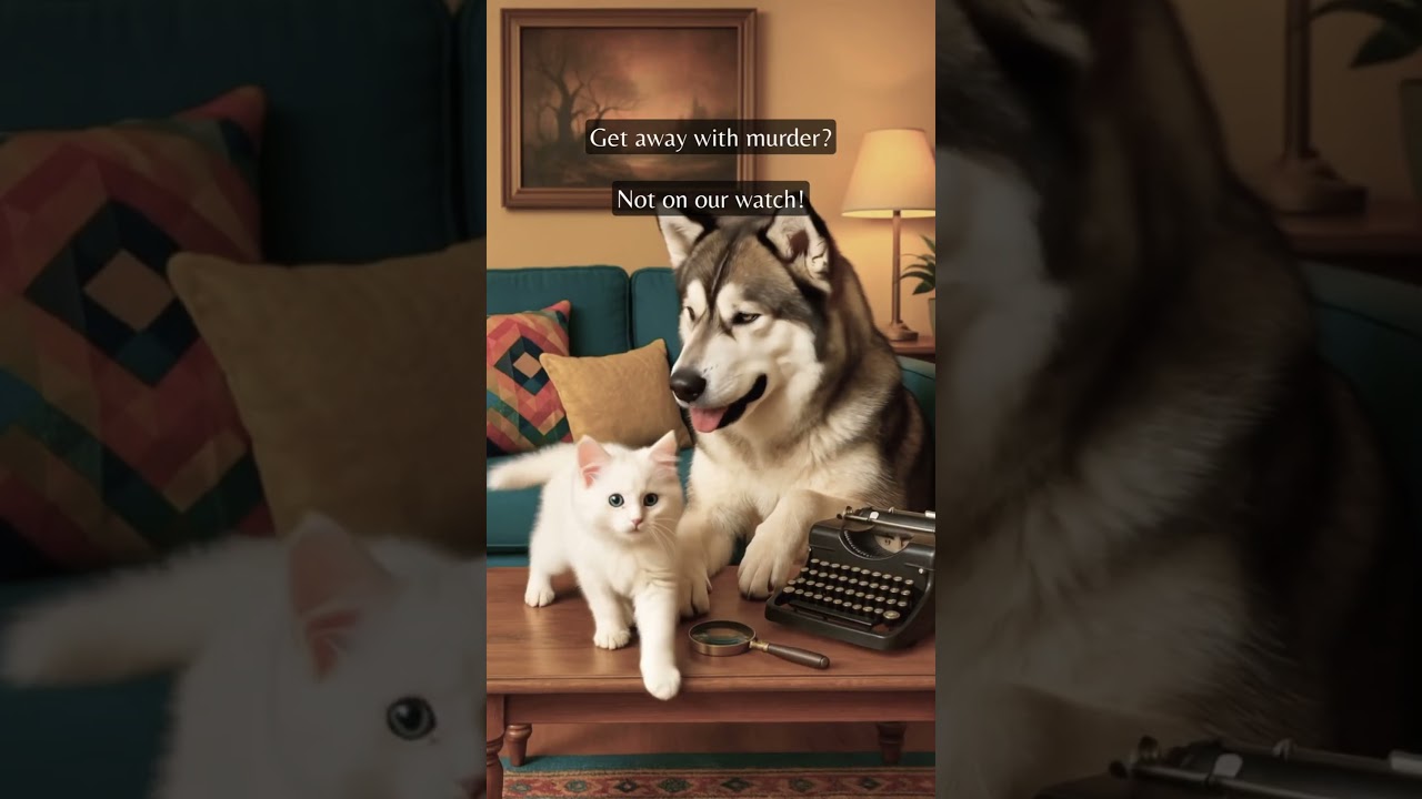 📖: A Case for the Master Sleuths—cozy mysteries for everyone who loves cats or dogs, by Alex Wagner