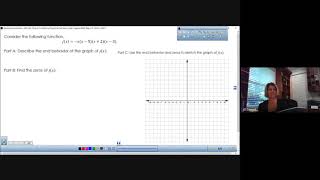 Algebra 5 18 Graphing Polynomial Functions MN Sec 8 Topic 12 1 Trim
