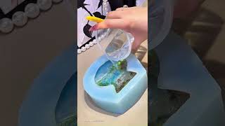 3D Beach Escape Resin Art 🌊✨ Coastal Waves Frozen In Glossy Magic