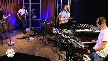 Django Django performing "First Light" Live on KCRW