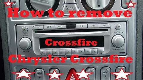 Radio Chrysler Crossfire
