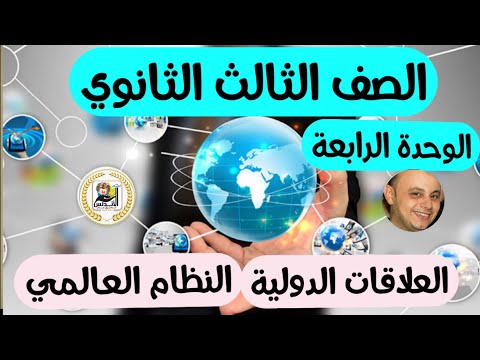 الصف الثالث الثانوي جغرافيا سياسيه الوحده الرابعة