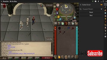 How to get the Dragon Scimitar Cursor / Custom Cursors in RuneLite