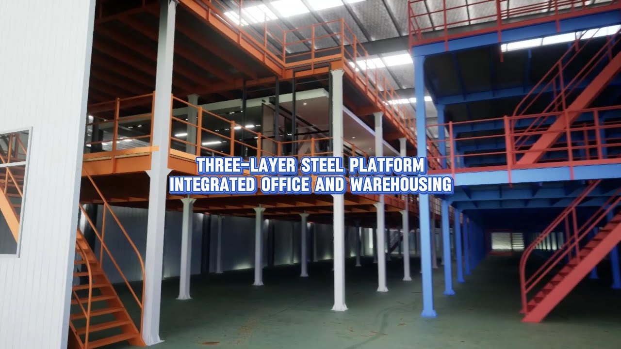 Three-layer steel platform，Integrated office and warehousing 