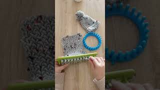 Tear de tricô para iniciantes passo a passo #tear_de_tricô #crochê #gorro #tricô #cachecol