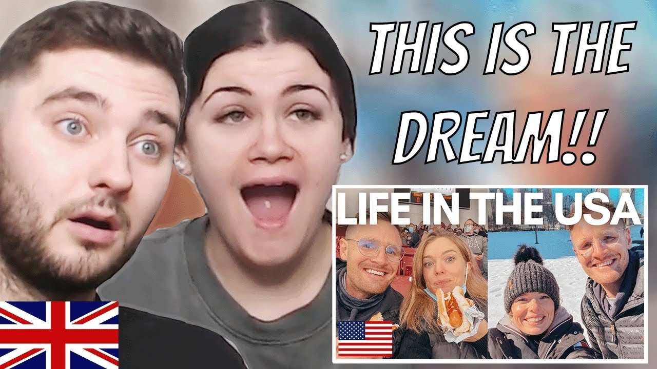 Brits React to What is life REALLY like in the USA? - YouTube