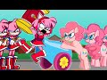 Amy VS Pinkie Pie | Blockhead Song | FNF Animation