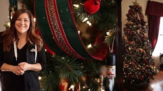 How I Make Ribbons and Bows for my Christmas Trees 🎄🎀 \/\/ Garden Answer