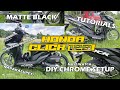 DIY CHROME SETUP HONDA CLICK 125i | TUTORIALS (TAGALOG)