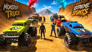 Monster Truck Extreme Stunts 3D - Android Gameplay  screenshot 2