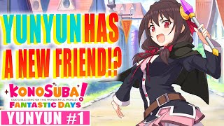 Yunyun has a new friend...? | KonoSuba Fantastic Days | Yunyun Character Story 1