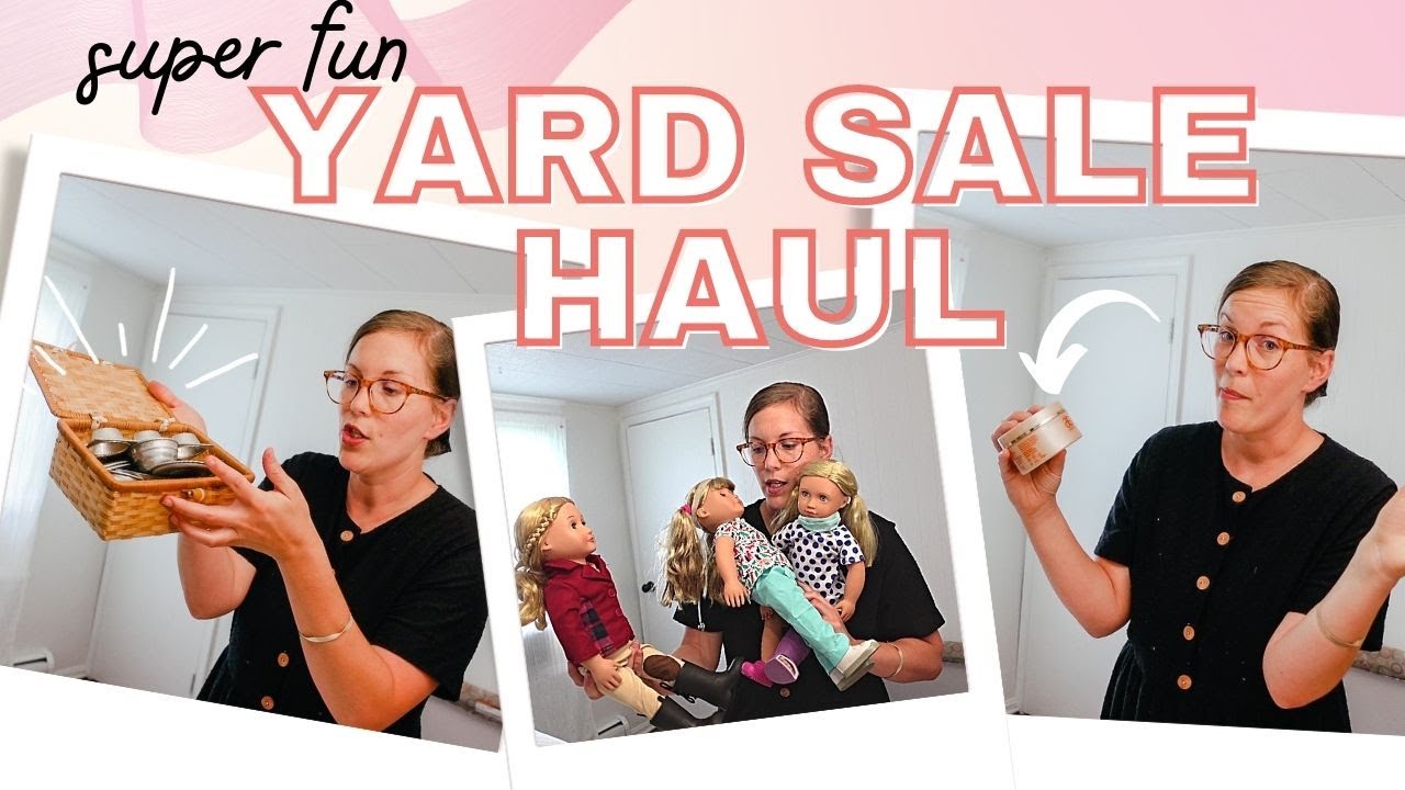 GARAGE SALING WITH ME 2022 Finding Fun Deals!!Mennonites Love a Good