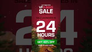 ActionVFX's VFX-Mas Sale Launches in 24 Hours! ActionVFX's VFX-Mas Sale Launches in 24 Hours!