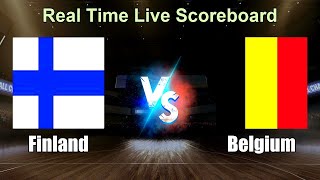Finland vs Belgium Live Score - Europe Europe qualifiers