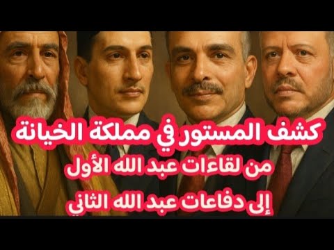 كشف المستور في مملكة الخيانة من لقاءات عبدالله الأول إلى دفاعات عبدالله الثاني 
