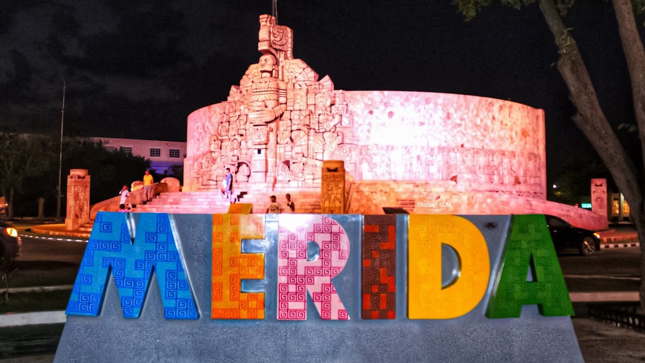 PASEO MONTEJO, MERIDA YUCATAN. ATARDECER. 4K - YouTube