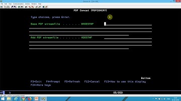 InterForm400: PDF Concat