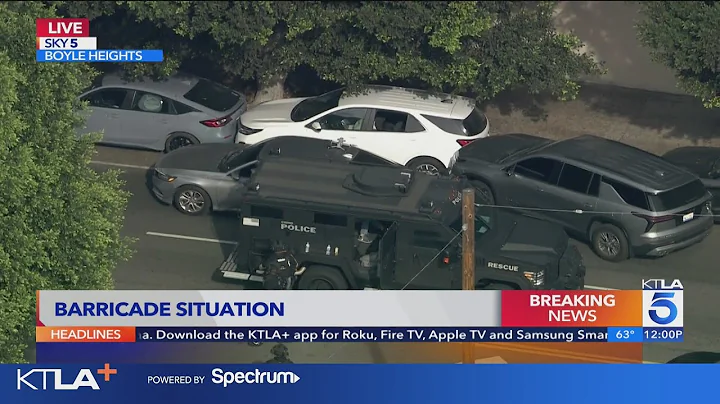 Police engaged in standoff in Boyle Heights