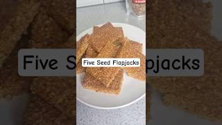 Five Seeds Flapjacks! Full recipe on website. #flapjacks #recipe #sweettooth