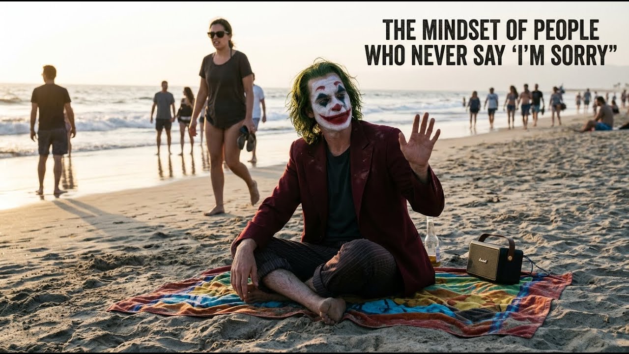 The Mindset of People Who Never Say “I’m Sorry V E V O C L U B joker ...