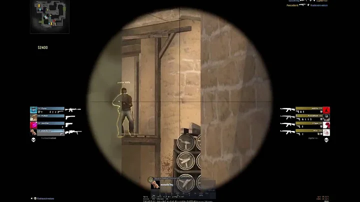 ESEA.net COTW: scout ace 4 headshots