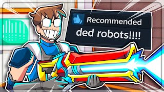 I Became A TOTALLY ACCURATE Robot And Destroyed Everything in Battle Shapers