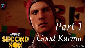 Infamous Second Son Gameplay Walkthrough Part 1 (Good Karma) [PS4 Pro]