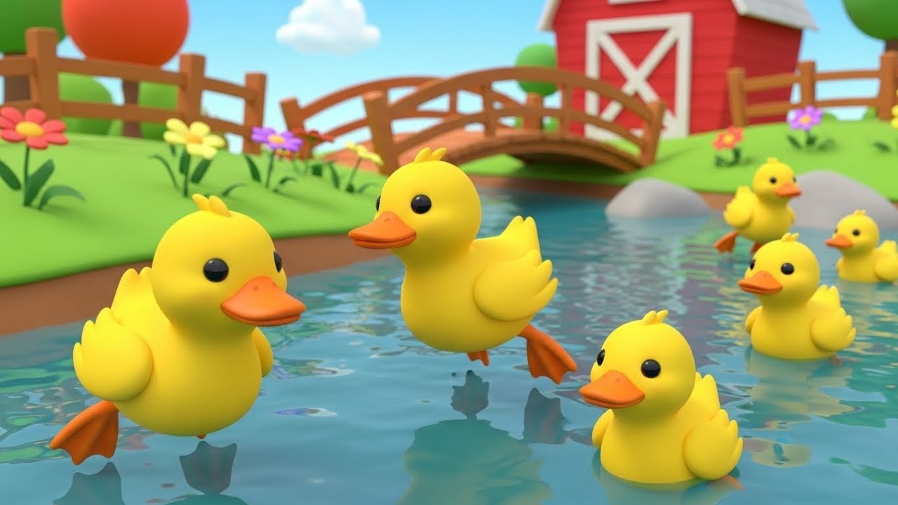 Counting Ducks on the Farm | Fun Counting Song for Toddlers to Watch, Sing and Learn