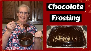 Cooked Chocolate Frosting, A Rich Yumminess, Cassie, our Lab and her Prize, Inspirational Thought