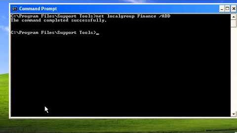 Create a User Group Command Line