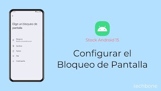 Configurar el Bloqueo de Pantalla [Android 15] screenshot 2