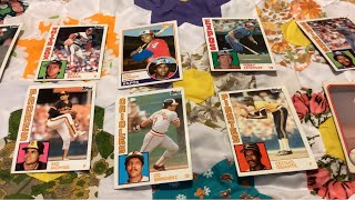 Baseball sports cards 1980’s part 8 of 20 series