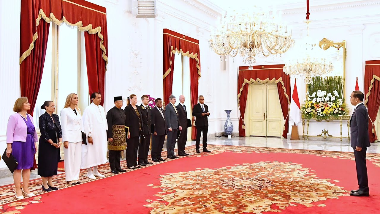 Upacara Penyerahan Surat Surat Kepercayaan Duta Besar LBBP untuk Republik Indonesia, 8 Agustus 2024