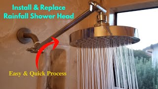 How to Install and Replace Rainfall Shower Head Transform Your Shower