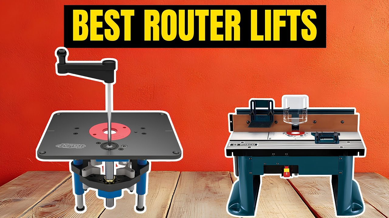 Wnew Router Lift Best Router Lifts for Router Tables | Woodworking Upgrade - YouTube