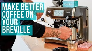 Make Better Coffee At Home On A Breville Espresso Machine