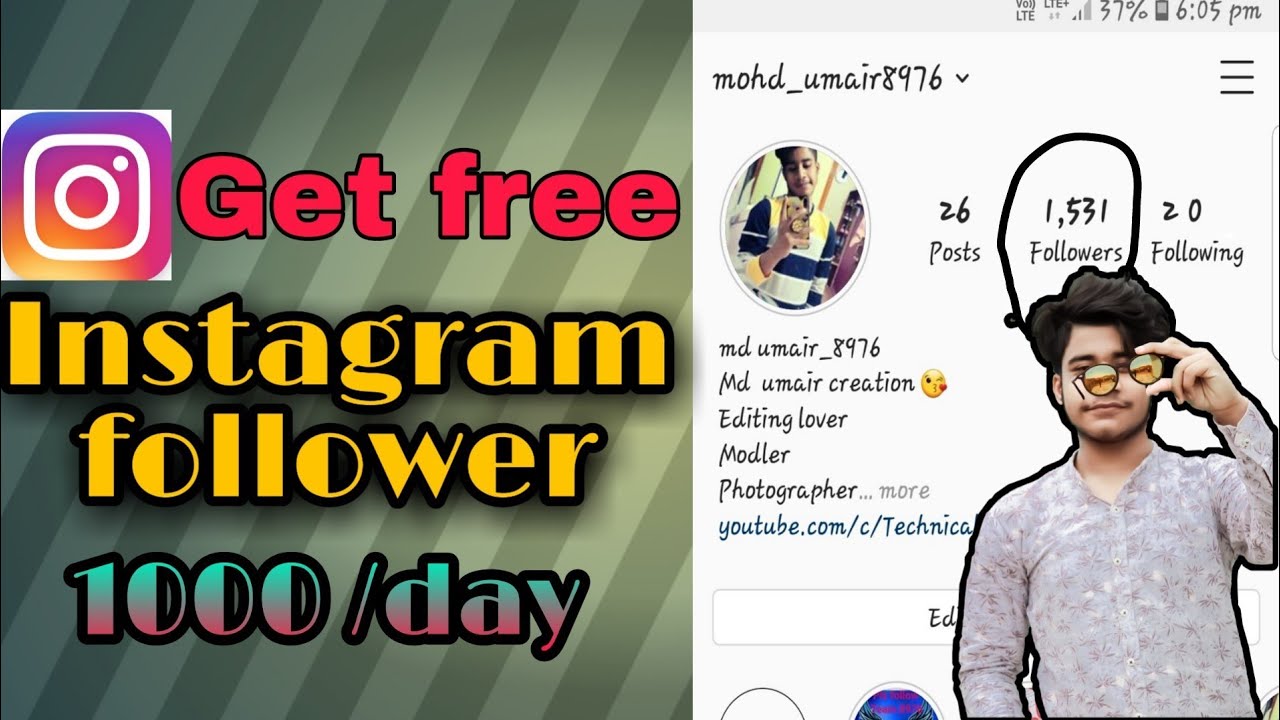 How to get instagram followers and likes 1000/per day real in 2020 ...