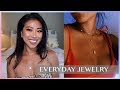 MY FAVORITE EVERYDAY GOLD JEWELRY | DAINTY NECKLACE COLLECTION