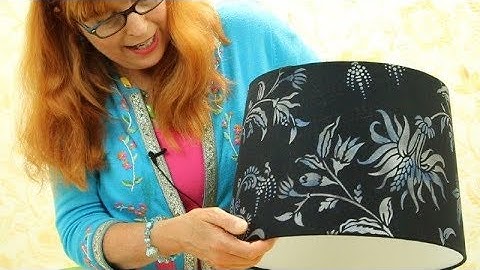 Lampshade Stenciling DIY with Helen Morris