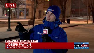 Winter weather continues in Lawrence County, Ohio