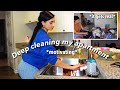 DEEP CLEAN MY APARTMENT WITH ME ||CLEANING MOTIVATION, TIME LAPSE|| FT.Yeedi