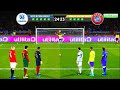 Messi ● Neymar ● Vinicius VS Ronaldo ● Haaland ● Mbappe | Penalty Shootout | eFootball PES Gameplay