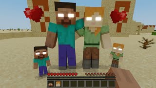 How to Breed Herobrine and Alex in Minecraft !