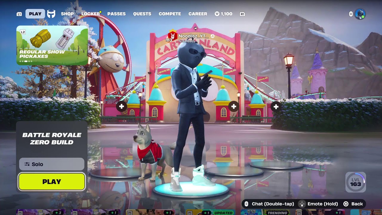 FORTNITE Control Player LIVE Console Player